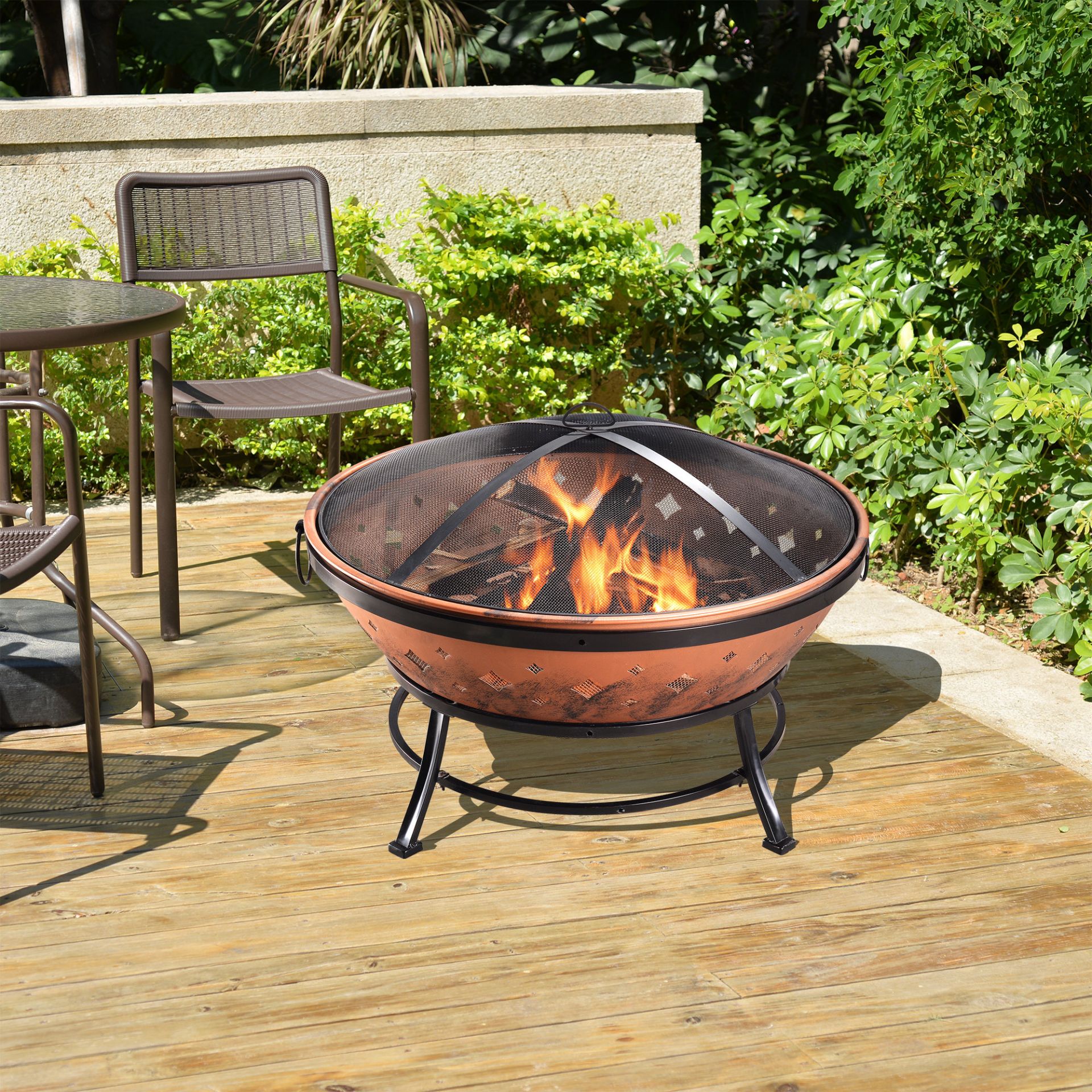 Gas Fire Pits Kadai BBq's Online Fire Pits